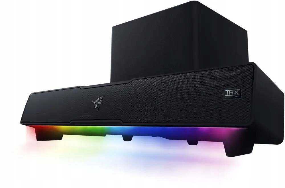 Razer Leviathan V2 Soundbar Herní subwoofer Dolby 5.1 Rgb černý