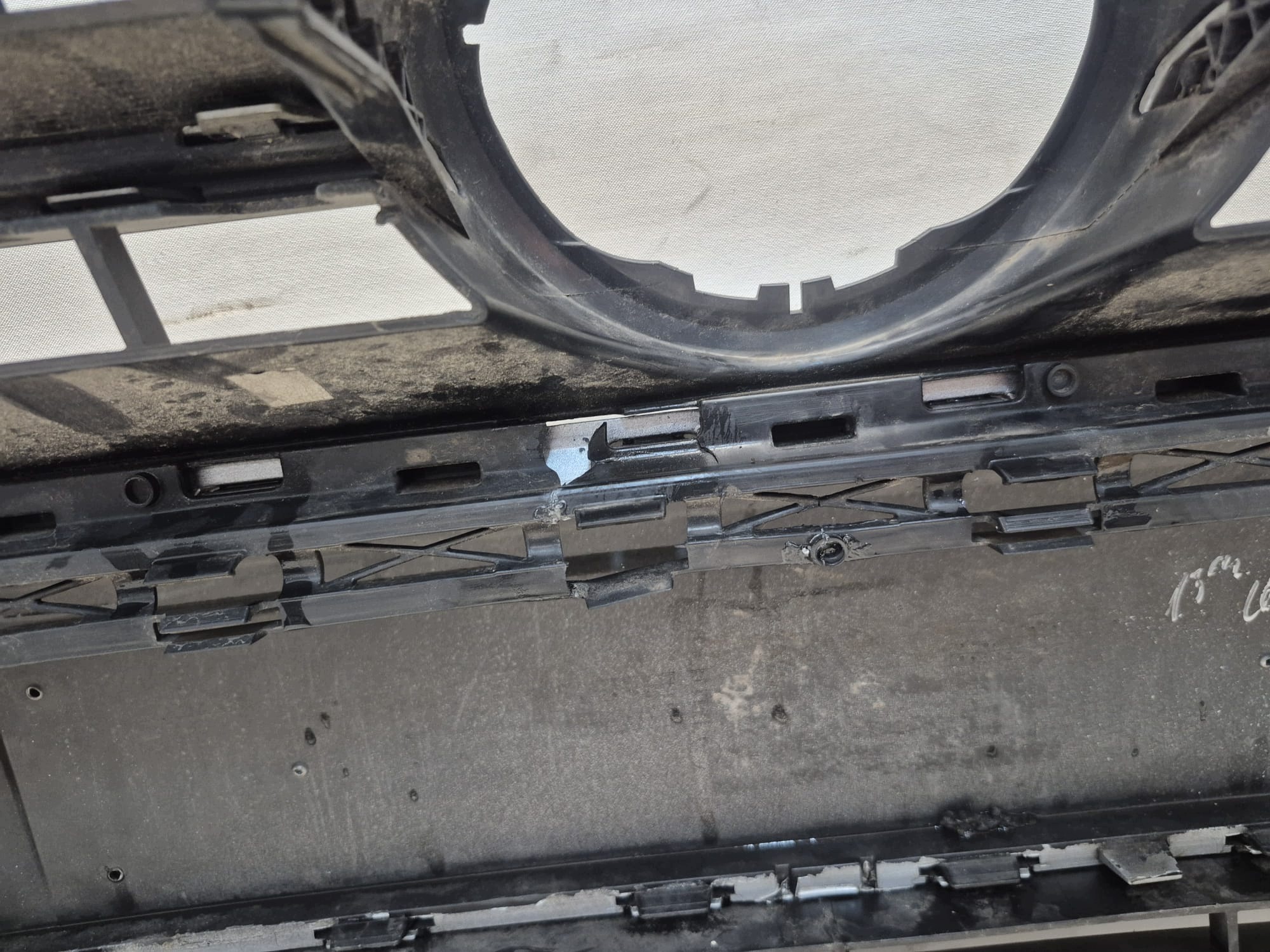 VW CADDY III 2K5 LIFT 15- bumper front front SPR PDC 2K5807221K