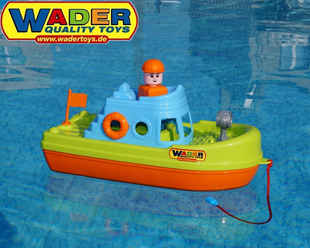 STATEK KOLOROWA PŁYWAJĄCA WADER ŁÓDKA 47229 Płeć chłopcy dziewczynki