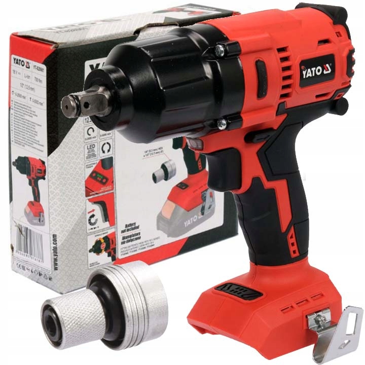 Yato Akumulátorový Bezkartáčový Klíč 1/2'' 700NM Rázový 18V YT-828061