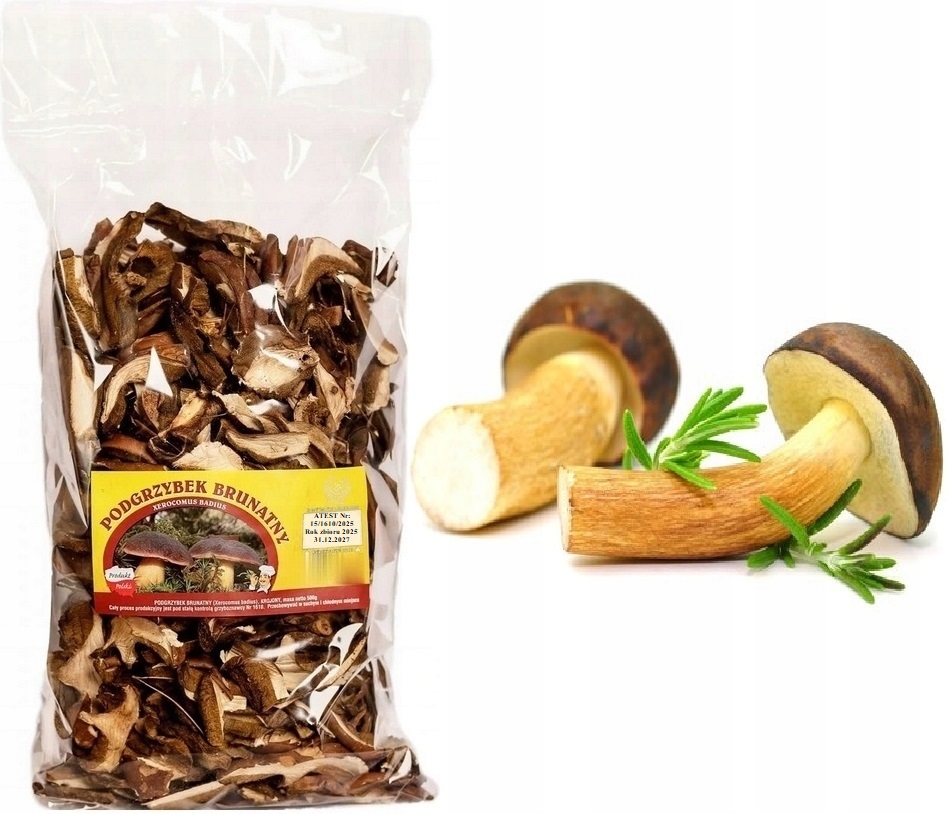 Krájený Podhoubík 500g Nová Sbírka 2025 Polský Atest sušené lesní houby
