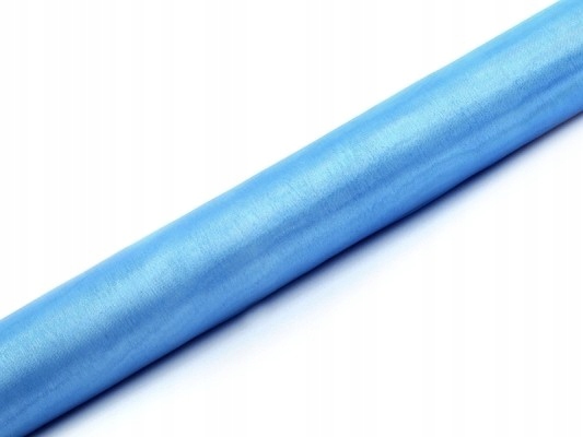 

Organza błękit 0,36 x 9m dekoracja