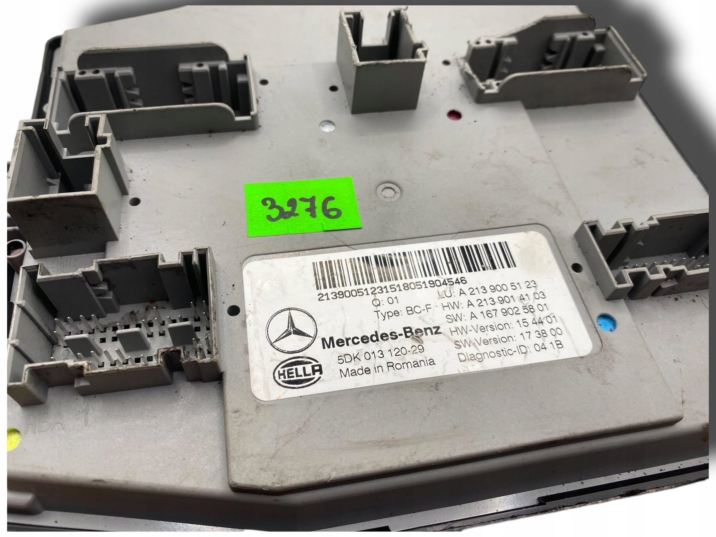 MERCEDES E KLASA W213 control unit module SAM 2139005123 $J
