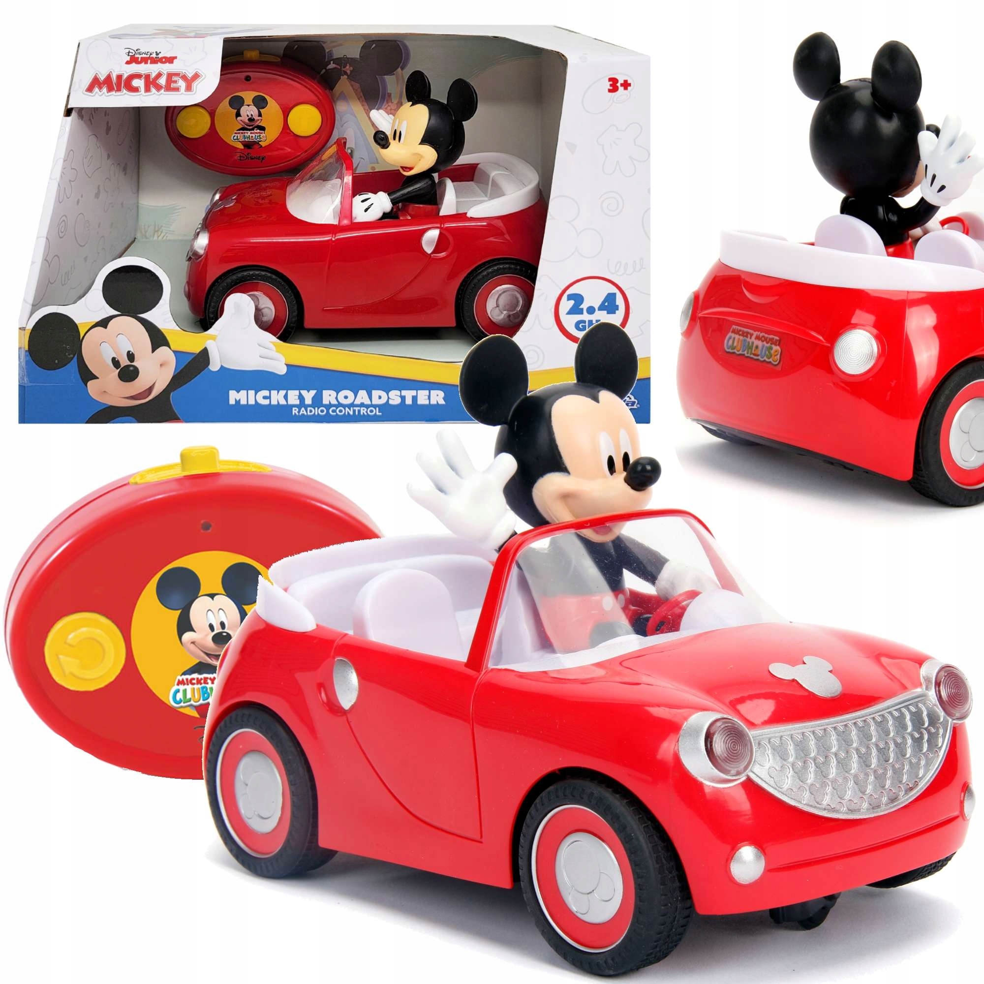 

Disney Myszka Miki Zdalnie Sterowany Kabriolet Rc