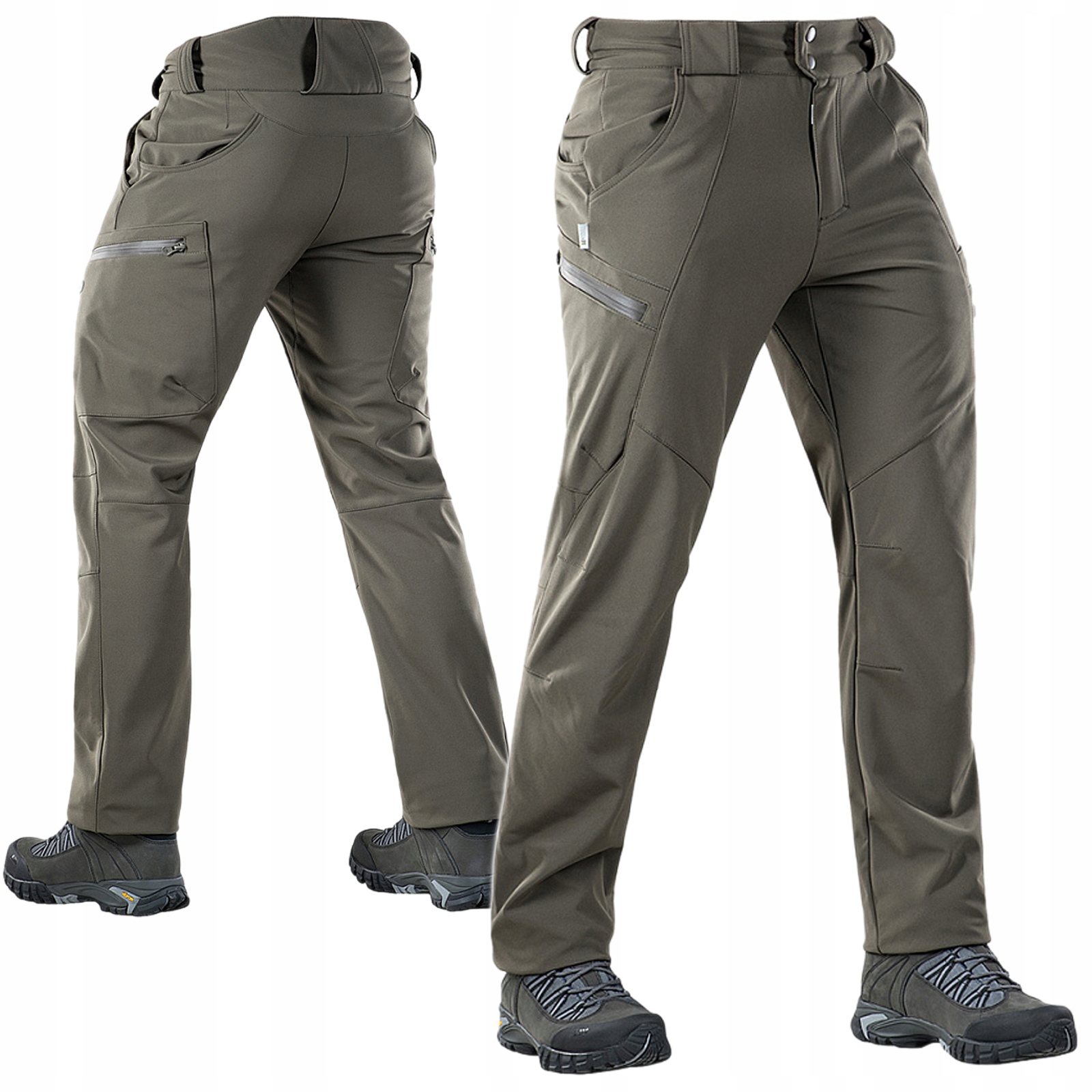 Kapsáče Taktické M-tac Softshell Winter Trekkingové Olivové Xs