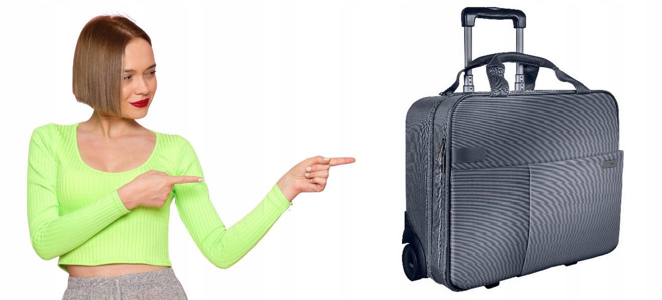 TORBA na laptopa na kółkach 15,6 Smart srebrno-szara 60590084 LEITZ