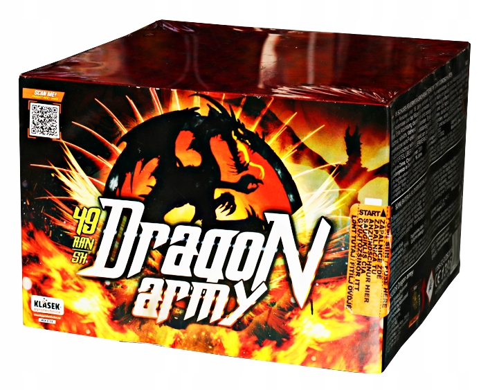 

Wyrzutnia Fajerwerków Dragon Army 49 Strzałów