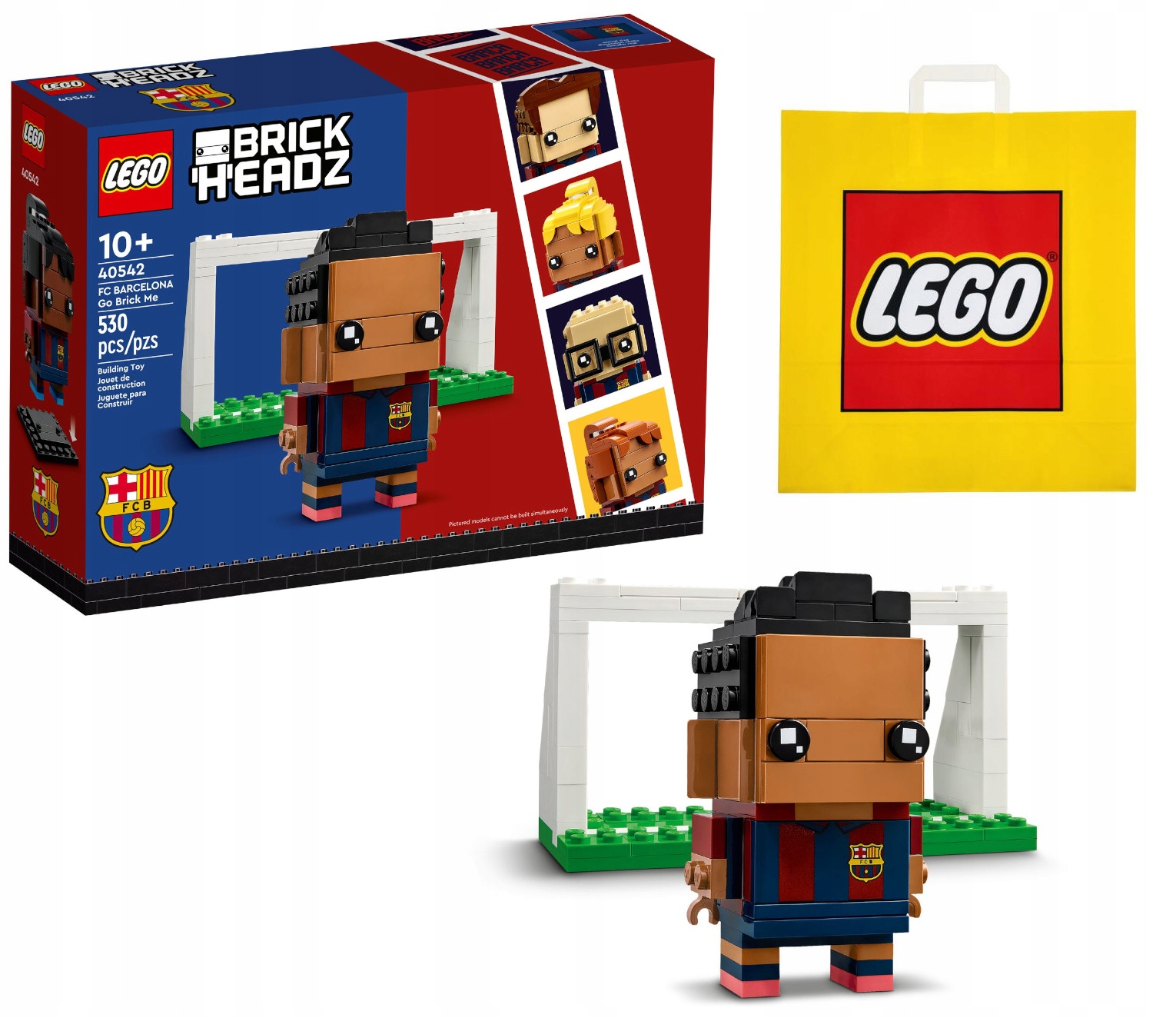 LEGO BrickHeadz 40542 Portret z klocków FC Barcelona