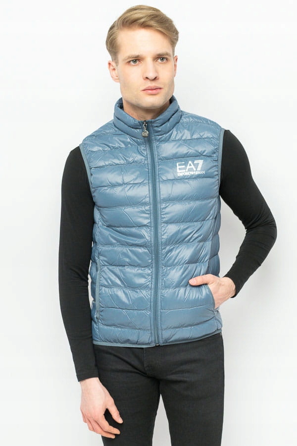 Pánská Vesta Emporio Armani 8NPQ01 PN29Z Modrá M