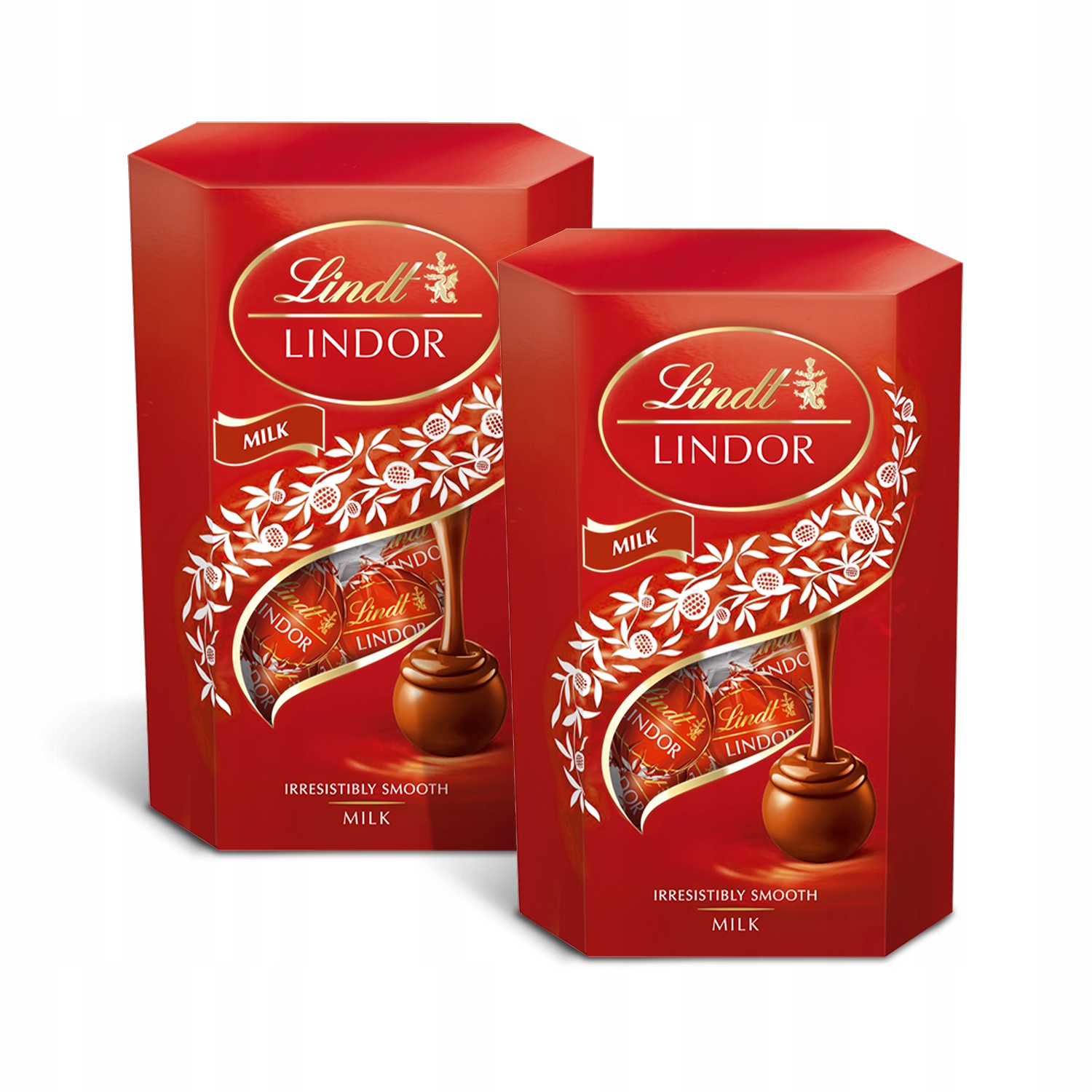 Lindt Lindor Pralinky čokoládové pralinky mléčná čokoláda 200g x2