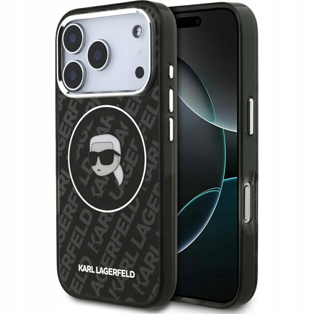 Etui Karl Lagerfeld do iPhone 17 Pro Max, do MagSafe, case, modny pokrowiec