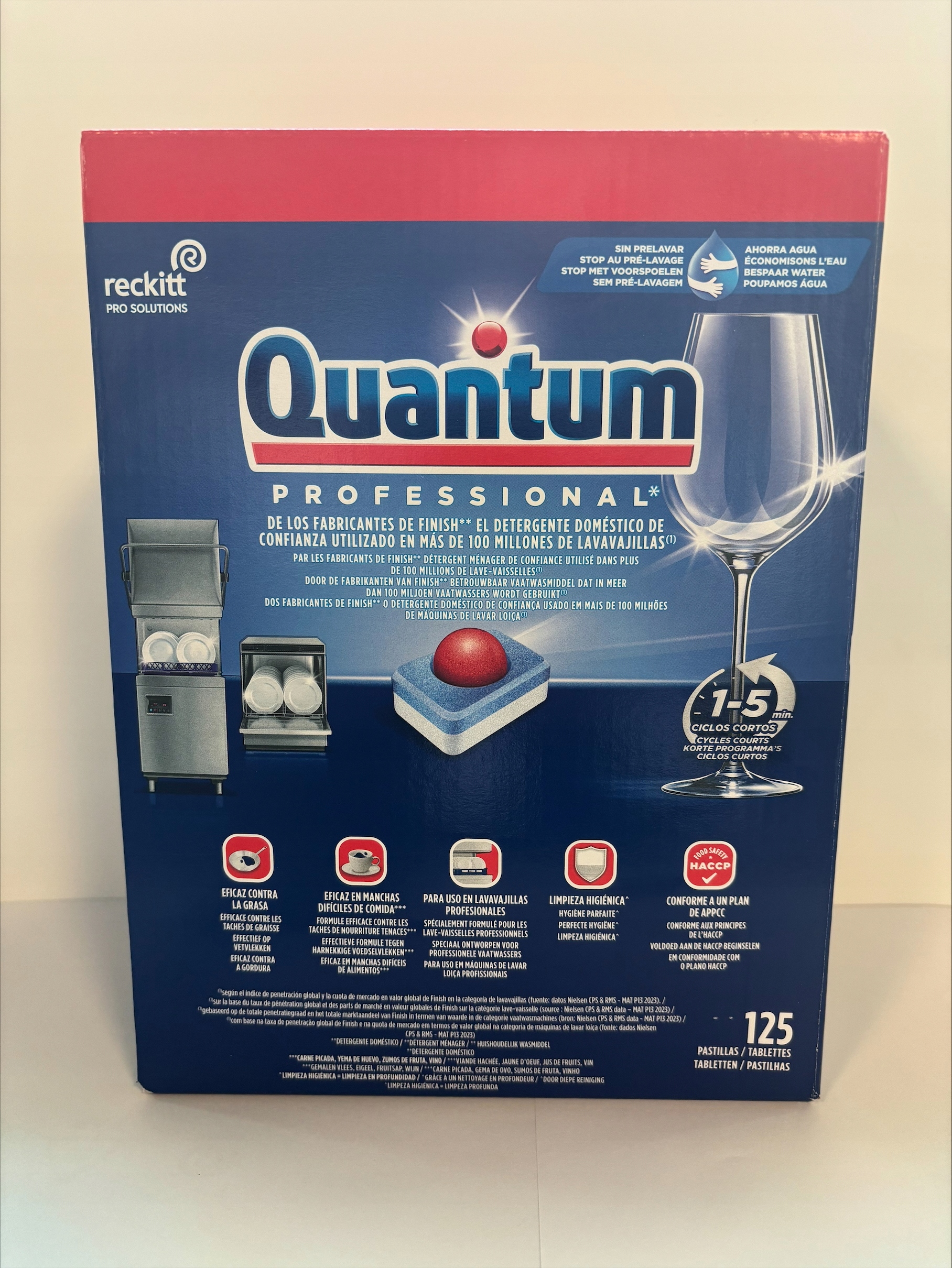 Finish Quantum Professional tablety do myčky 125 ks