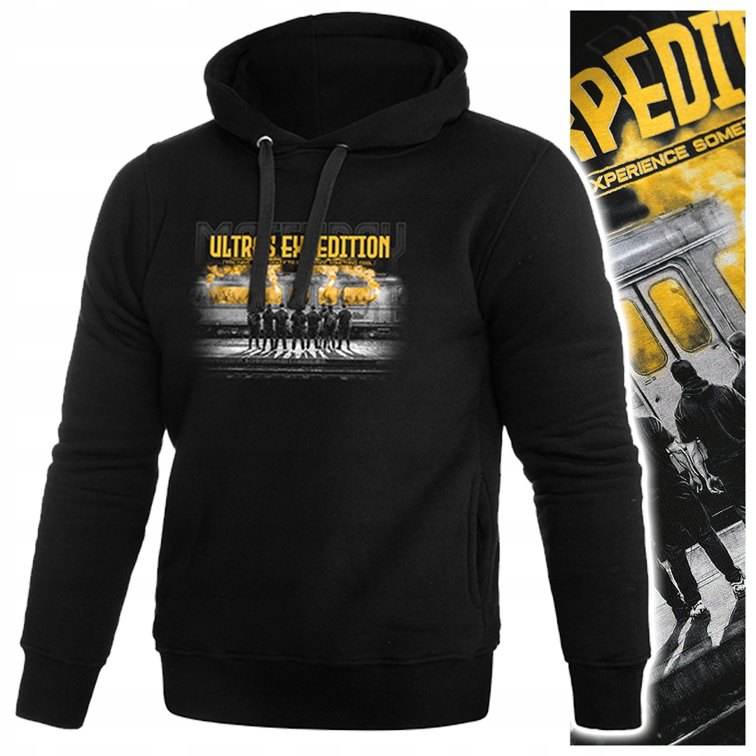 Pánská mikina s kapucí Extreme Adrenaline Kibicowska Ultras Expedition 4XL