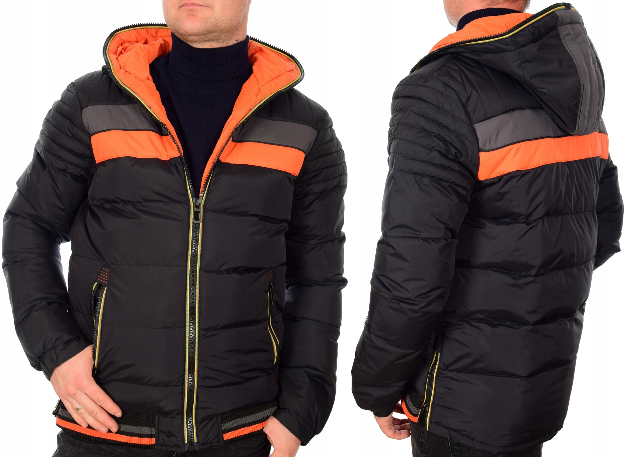 Zimní Bunda AH55160P Zateplená Péřová 3XL