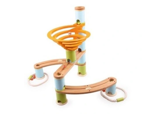 Bambusowy kulodrom tor kulkowy paste Bamboo Planet 89 elementów