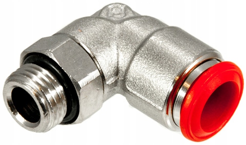 50116 ZŁĄCZKA AUTO KĄTOWA 6 - 1/4 GZ wtykowa 6mm