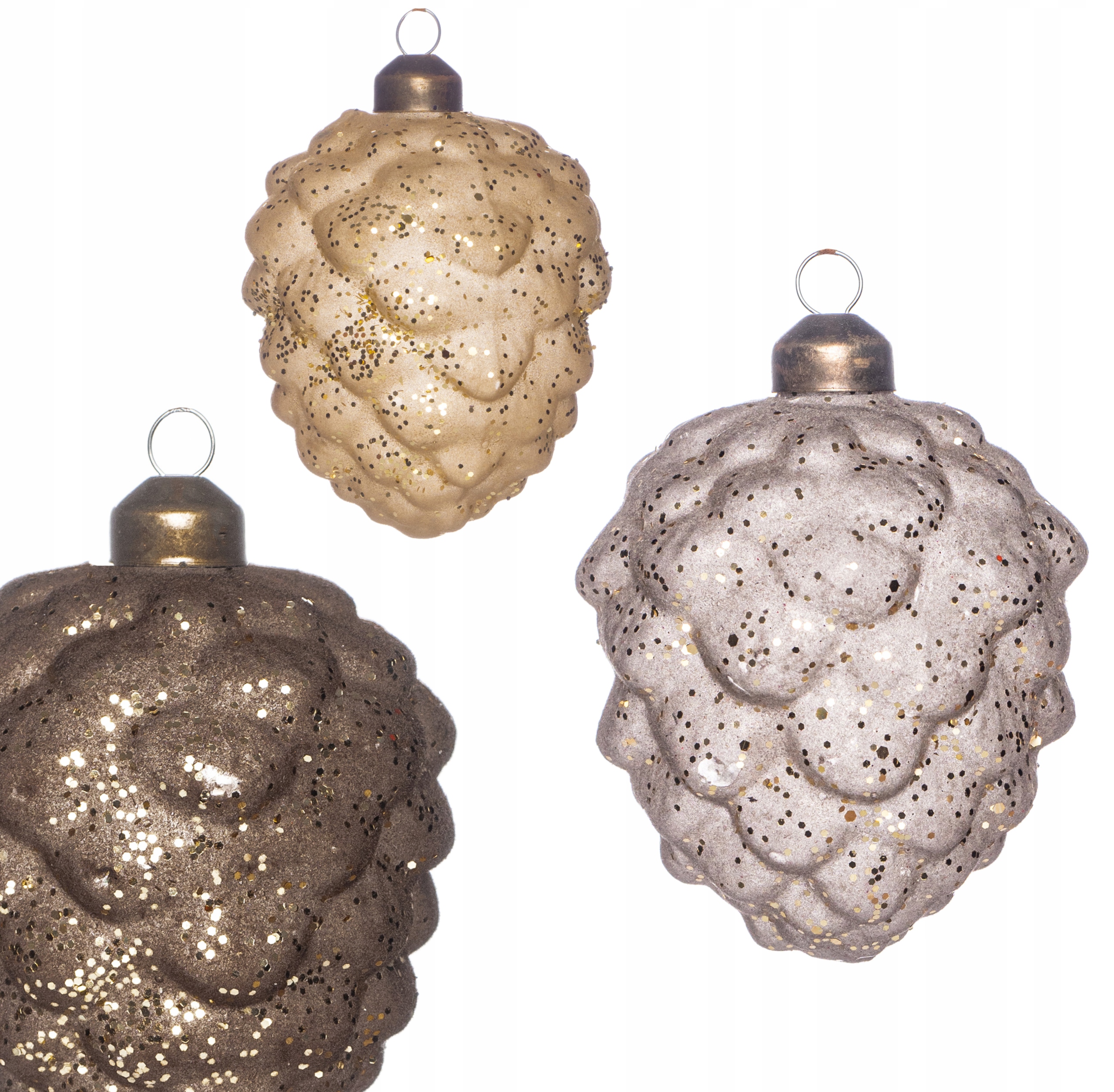 

Bombki Choinkowe szklane Ręcznie Malowane 8cm 6szt