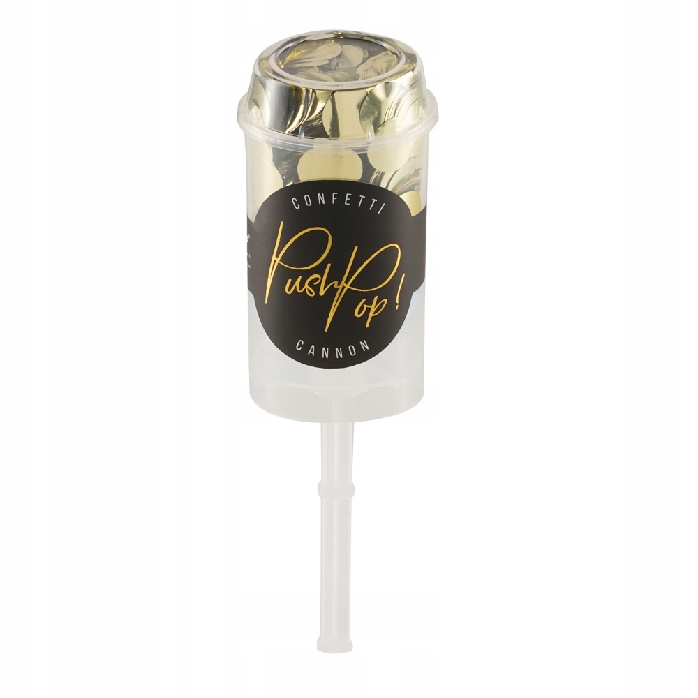 

Push Pop Konfetti Strzelające złote