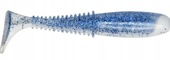 Przynęta Ripper Guma Dragon Invader Pro 6cm Blue Biały Dla Wędkarza Sandacz