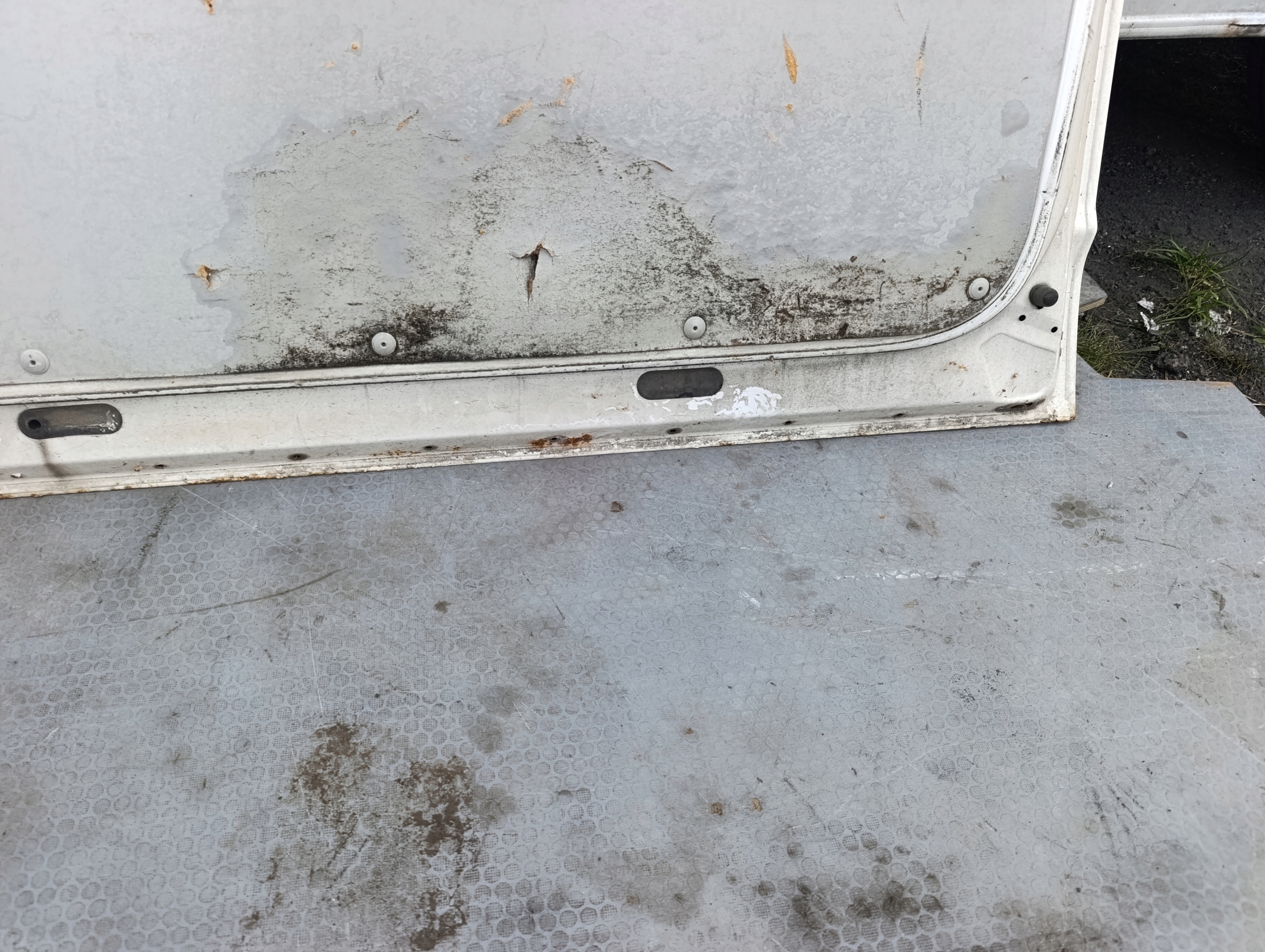 VW T5 T5 LIFT T6 door sliding right biale