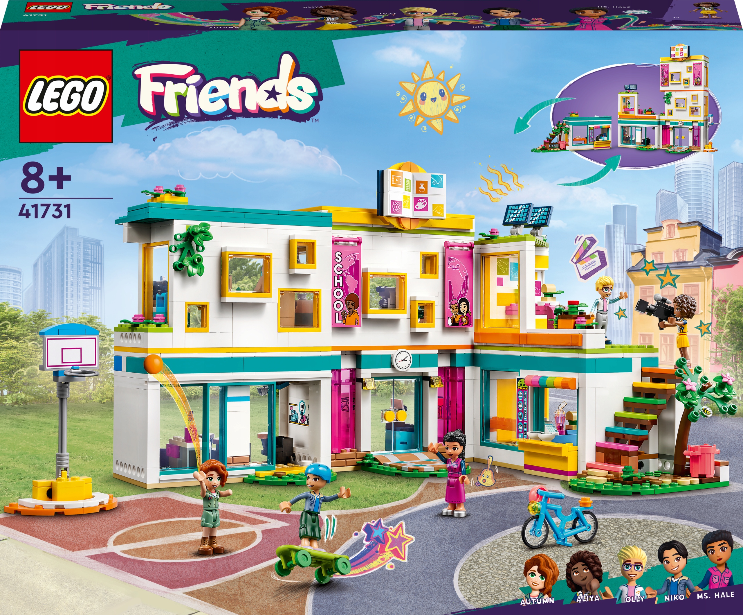 

Lego Friends Międzynarodowa szkoła w Heartla 41731