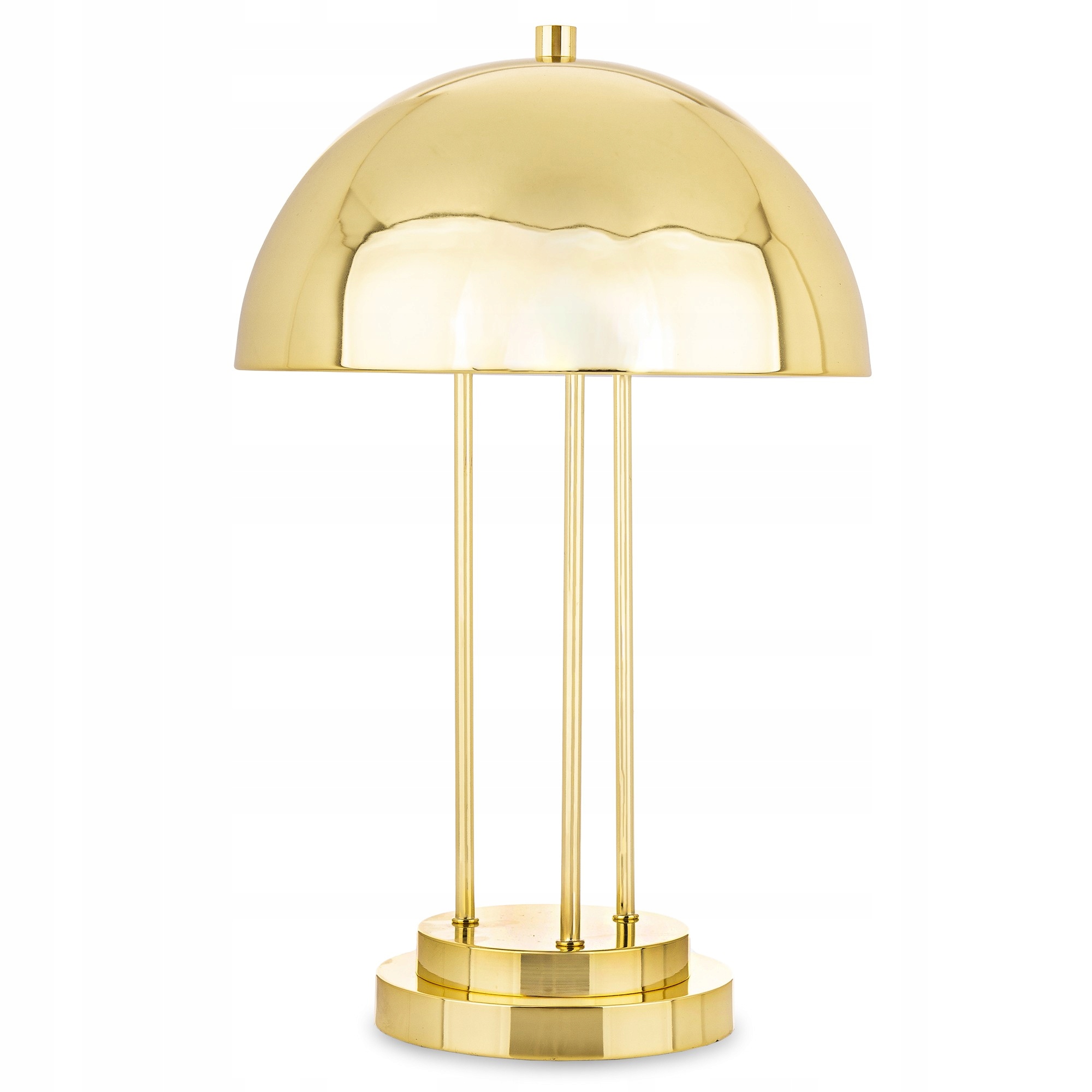 Moderná zlatá kovová nočná lampa, dekoratívna stolová lampa