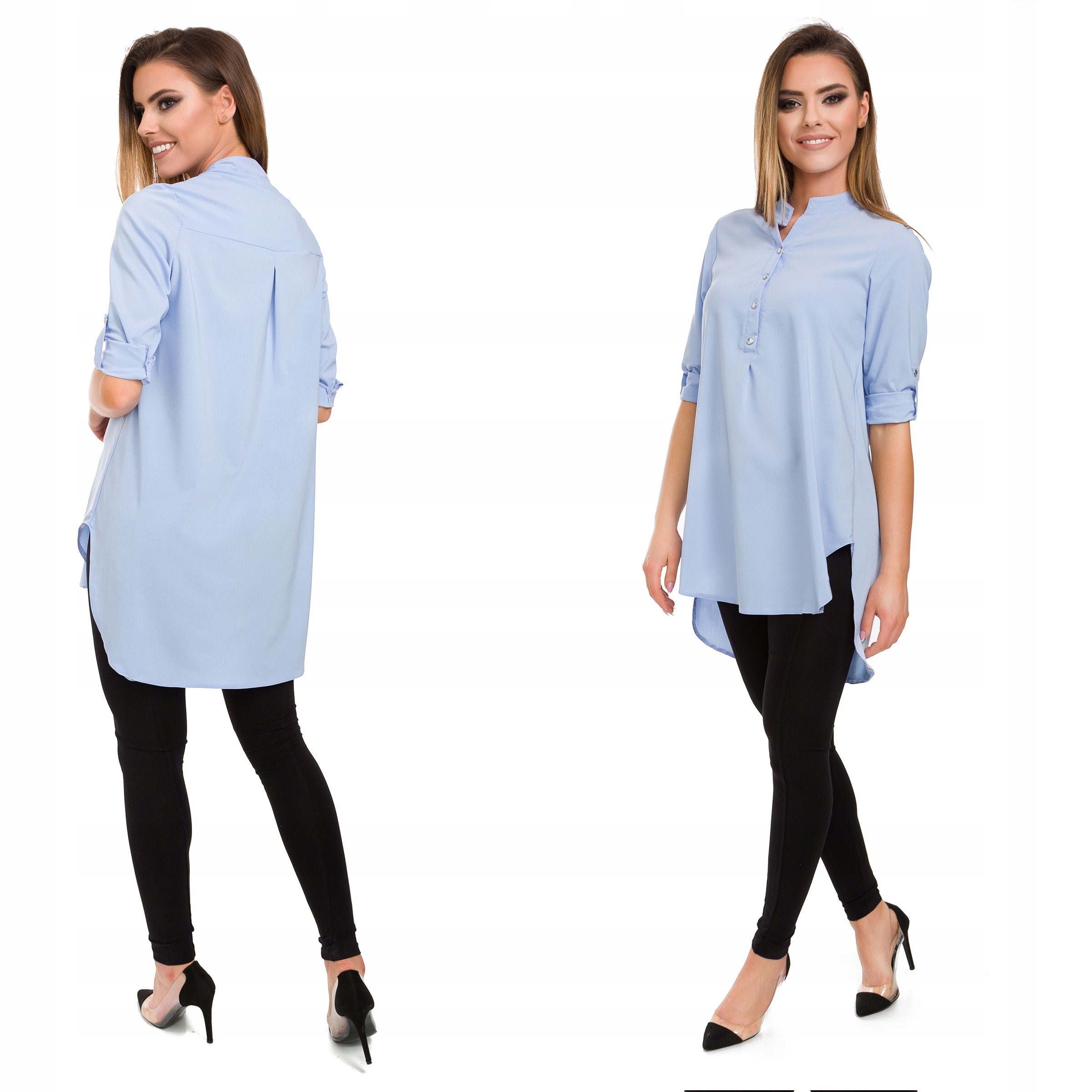 

Luźna kobieca elegancka Tunika Oversize roz - 50