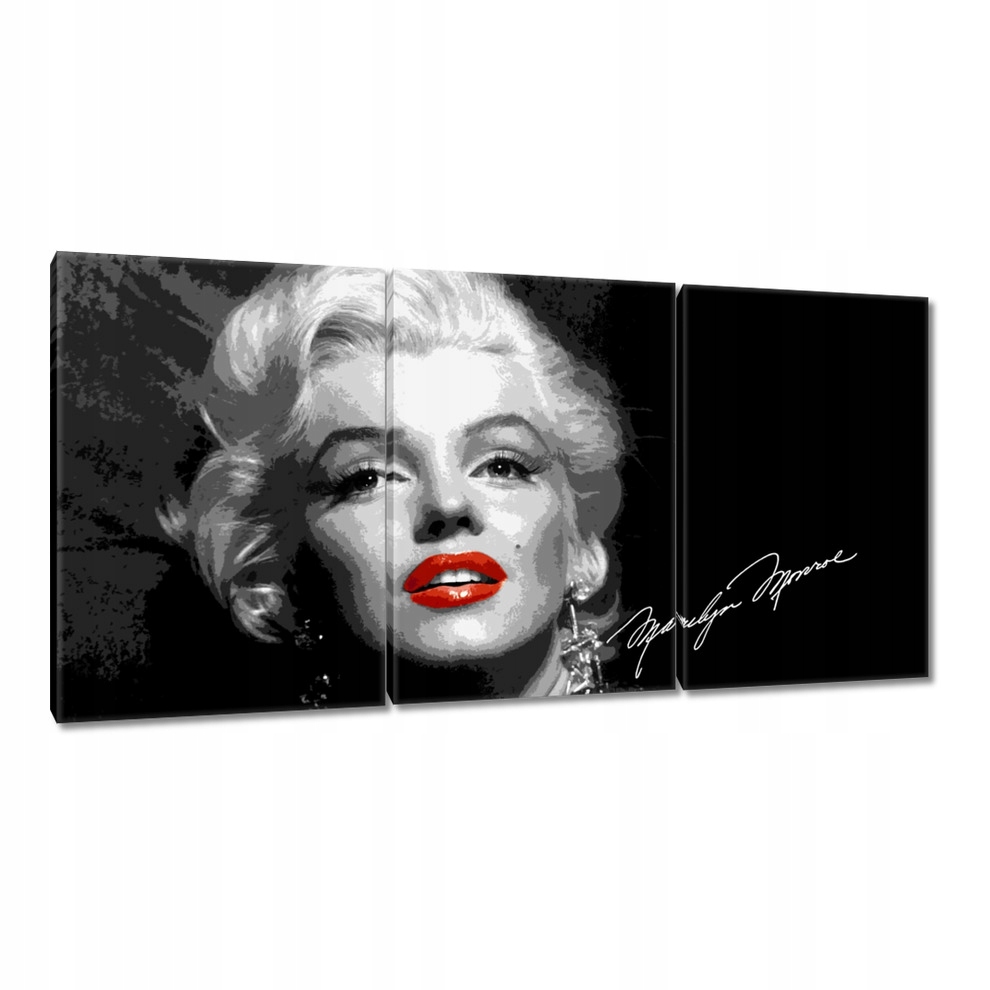 

Obrazy 120x60 Marilyn Monroe autograf