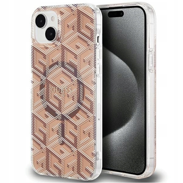 Pouzdro Pro Iphone 15 Plus 14 Plus 6.7 Guess Hardcase Gcube Magsafe