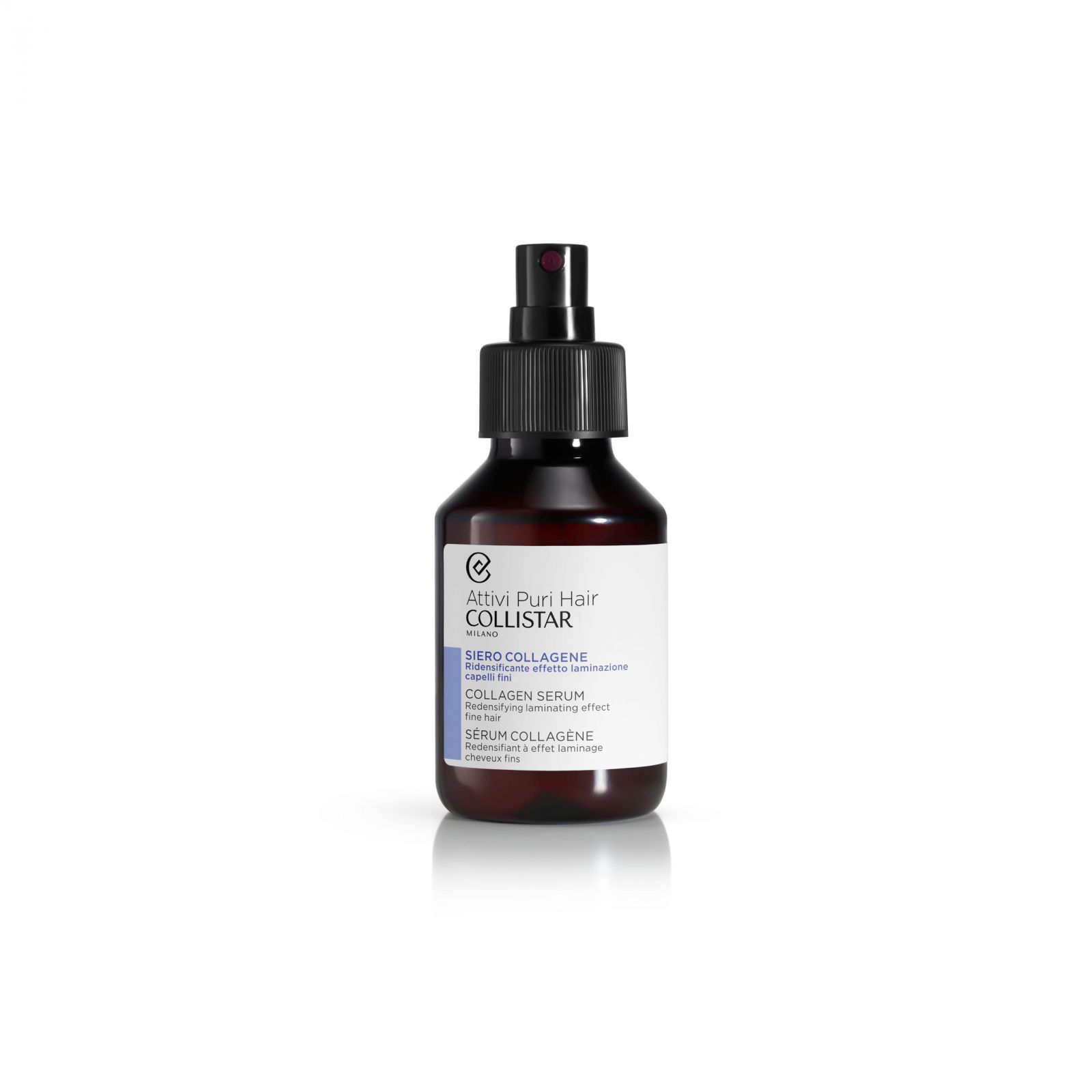 Collistar Aktives Puri Hair Collagen Sérum Sprej, Verjungend, Laminierungse