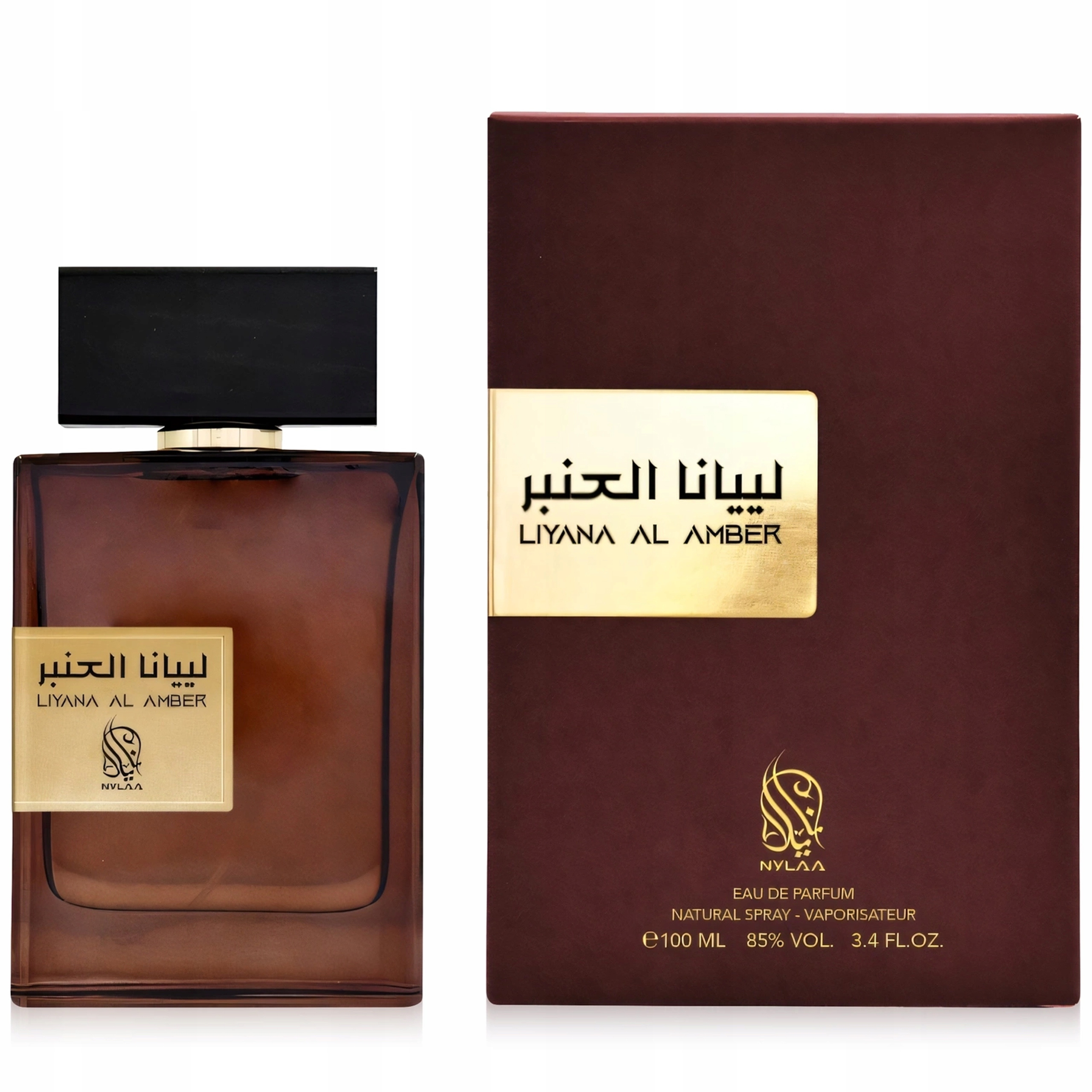 Unisexové Dámské Perdumy Nylaa Liyana Al Amber, Svěží, Pikantní