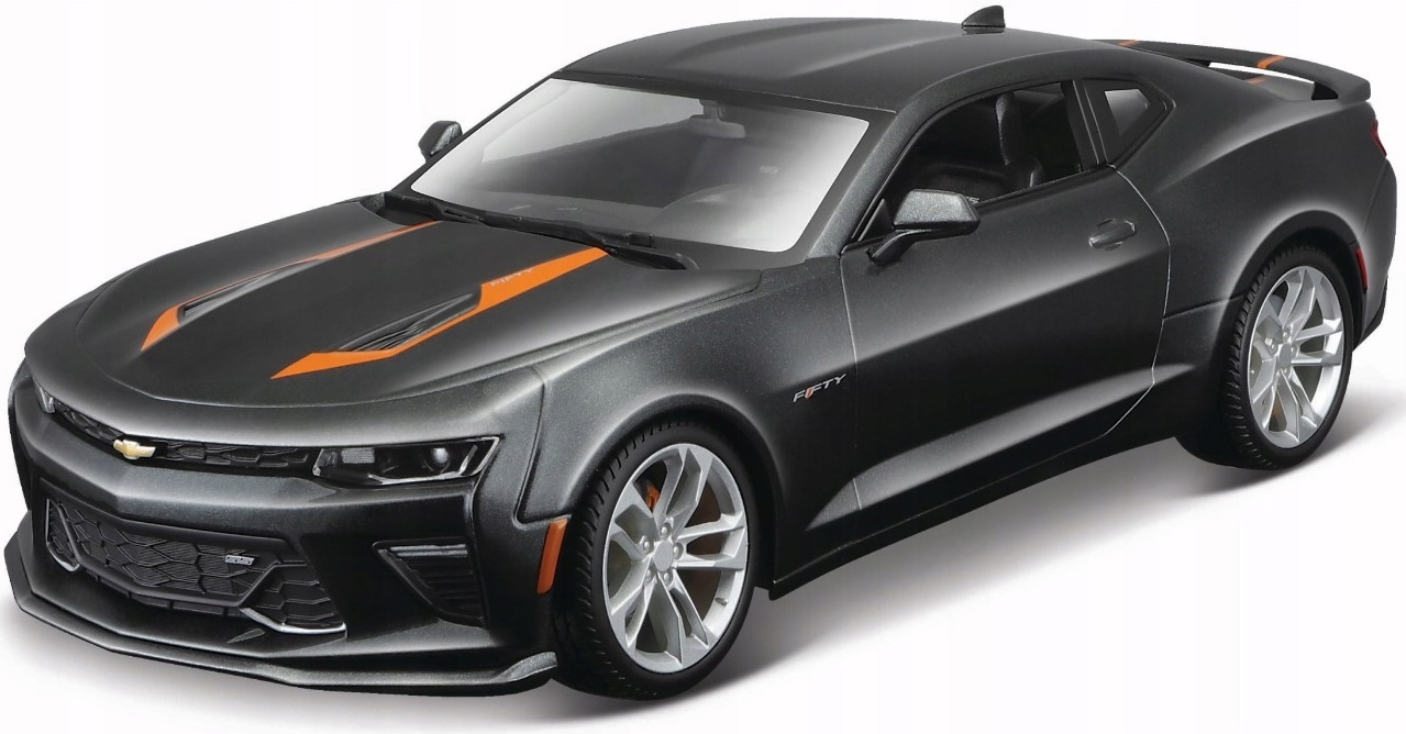 Maisto Chevrolet Camaro 50th Anniversary 2017 metal šedá 1:18