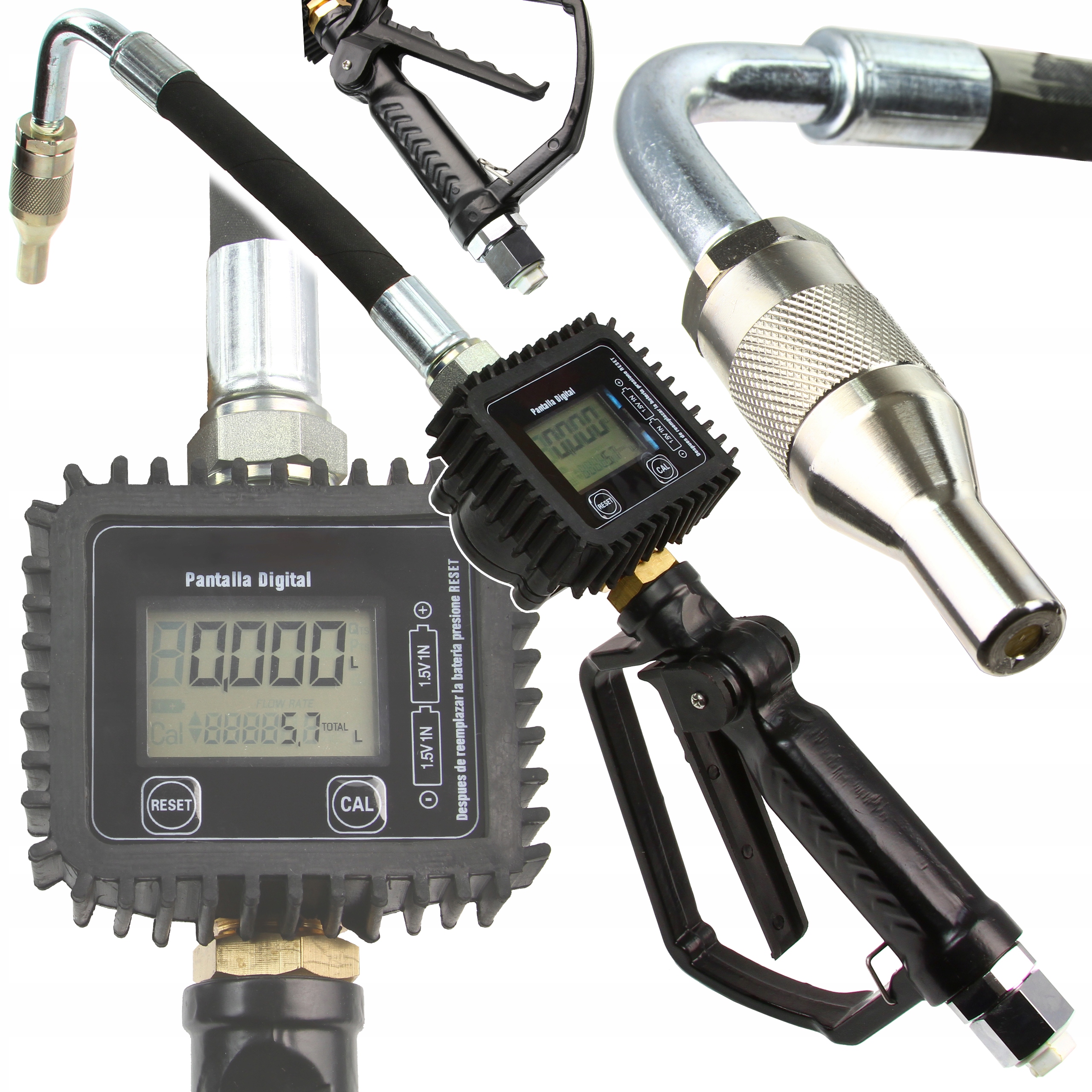 Elektronická Nalievacia Pištoľ Na Motorový Olej S Ohybnou Špičkou