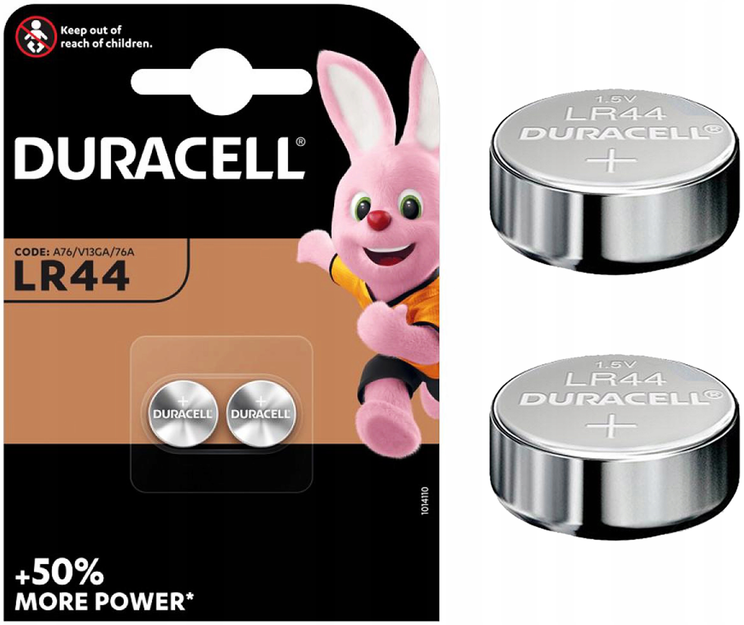 

2 x Alkaliczna Bateria Duracell LR44 AG13 Szybko