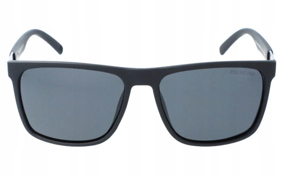 PolarZONE OKULARY PRZECIWSŁONECZNE POLARYZACYJNE UV400 + ETUI Kolor czarny