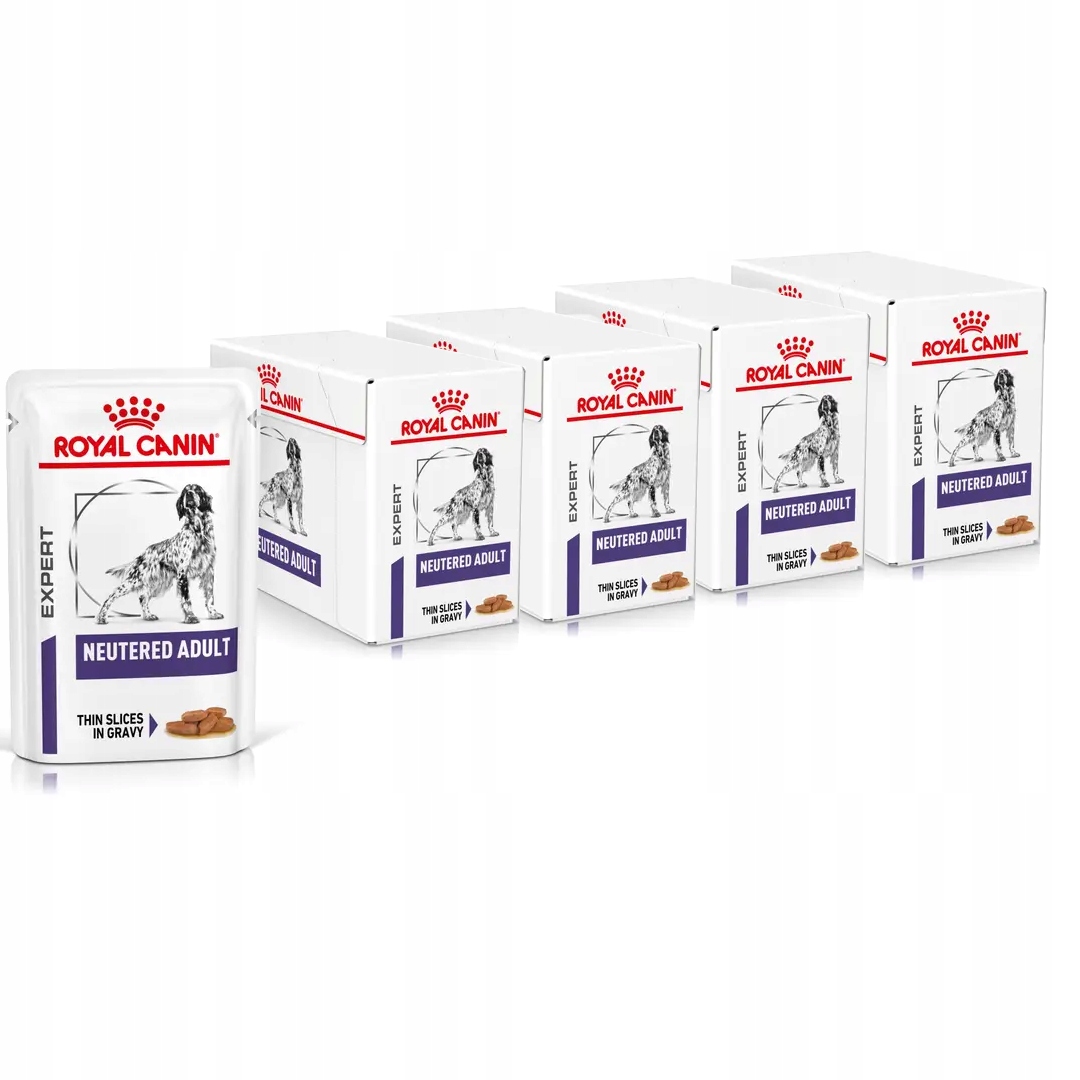 Levně Royal Canin Vet Neutered Adult 48x100g Krmivo pro sterilizované psy Omáčka