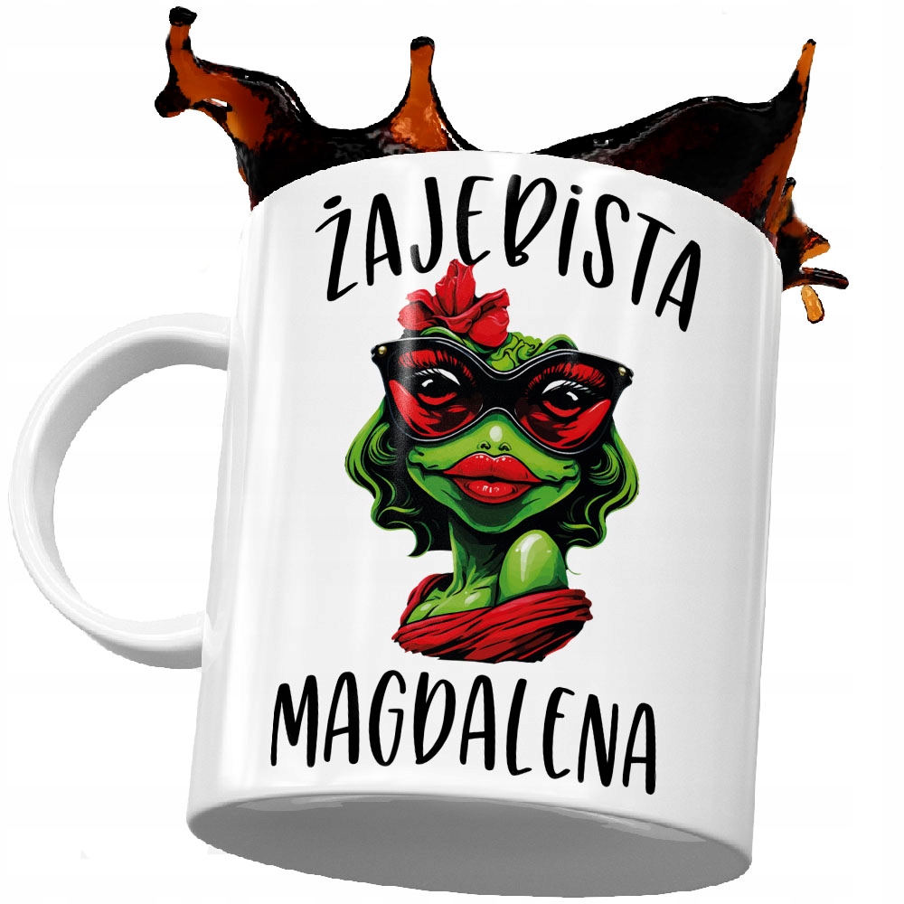 

dla Magdy Żaba Żajebista Kubek Magdalena