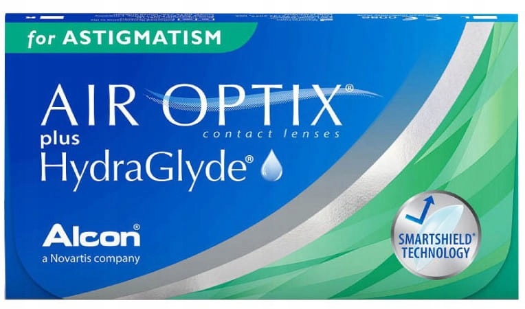 

Air Optix Plus HydraGlyde for Astigmatism, 3 szt.