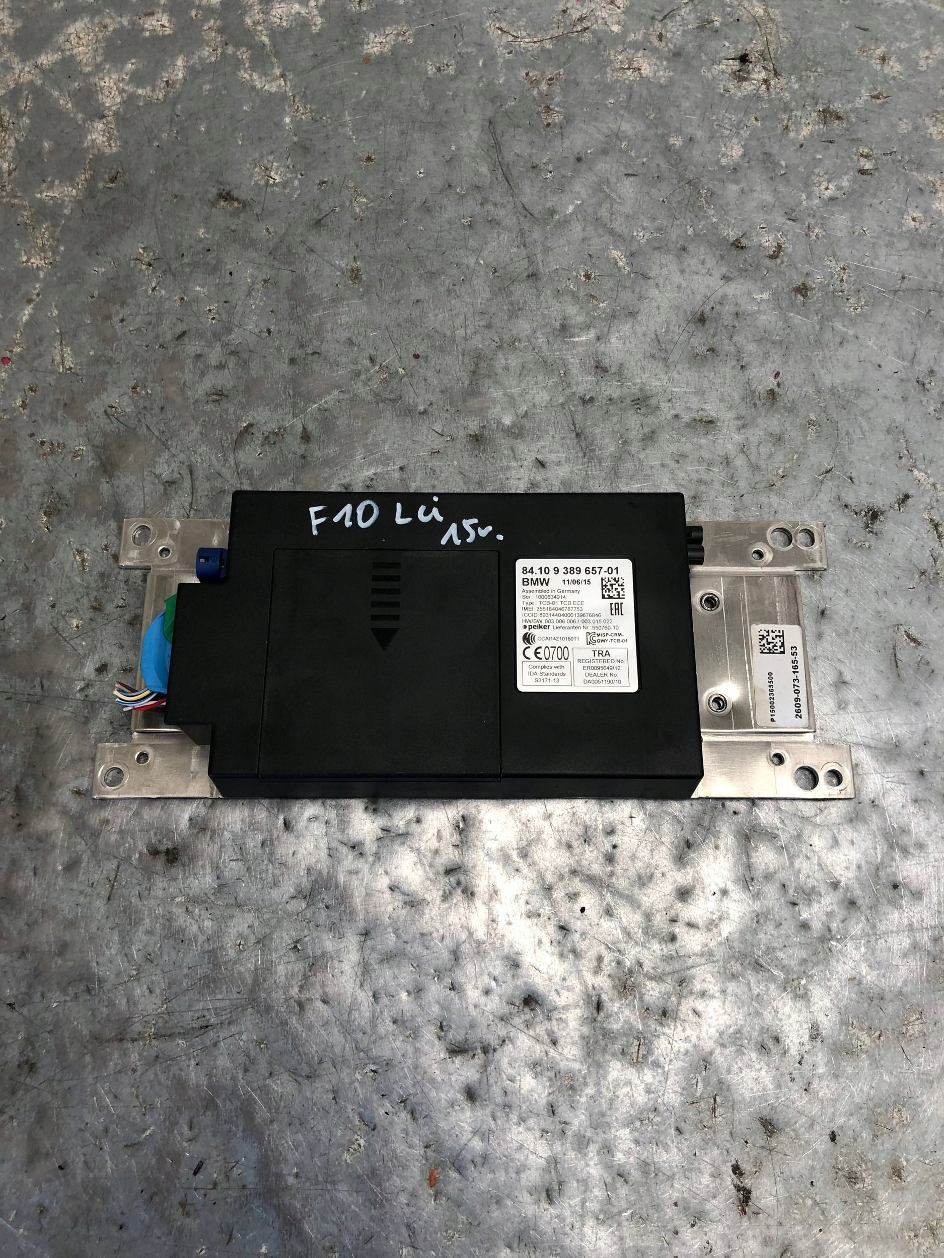 modulo TELEMATIC BLUETOOTH BMW F10 F11 LCI LIFT 9389657