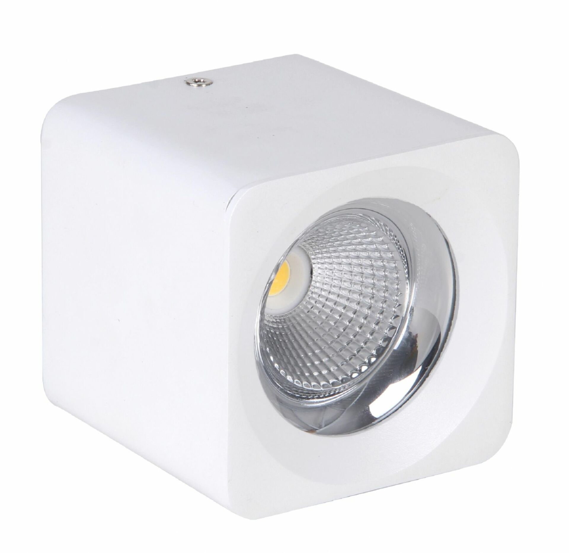 Century Stropní Svítidlo Led Qube Bílé 131x131x133mm 25W/230VAC 4000K 2500L
