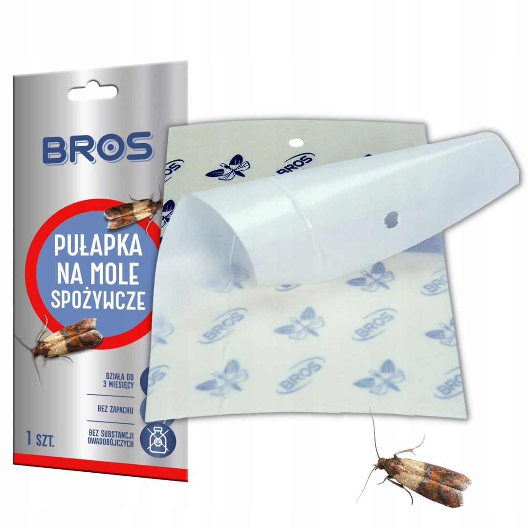 PUŁAPKA NA MOLE SPOŻYWCZE 1SZT BROS EAN (GTIN) 5904517068919