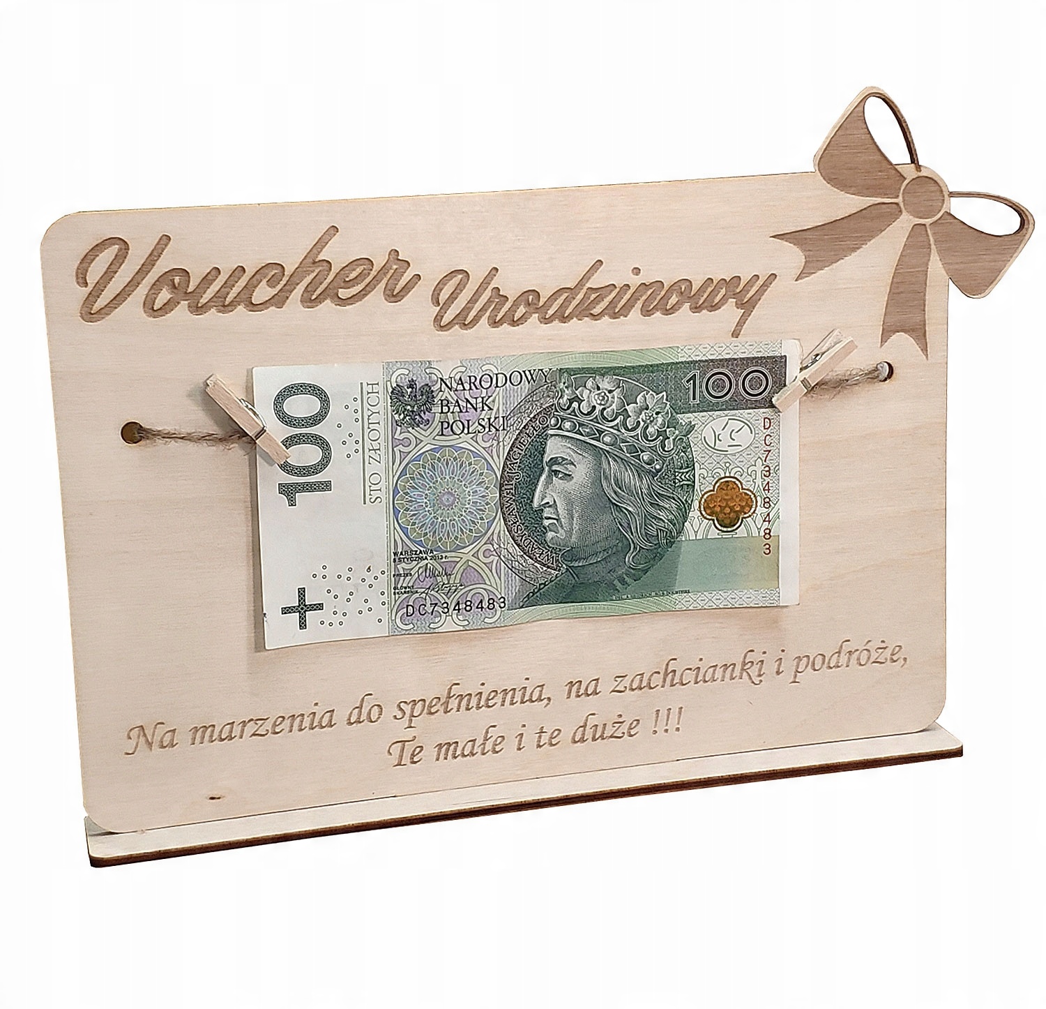 

Voucher Bon na Urodziny Imieniny Święta