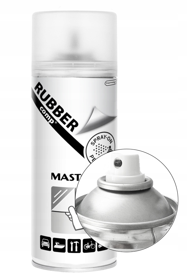 Maston powłoka gumowa guma spray Bezbarwna Matowa 400 ml