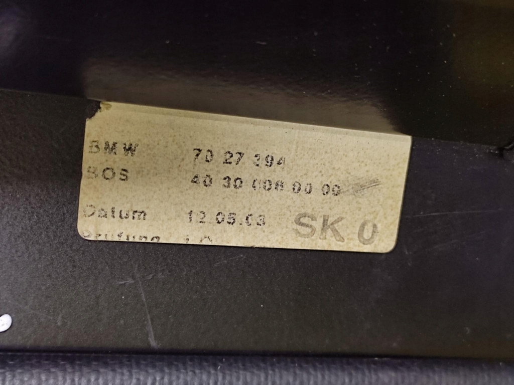 BMW E46 ролета багажника 7027394