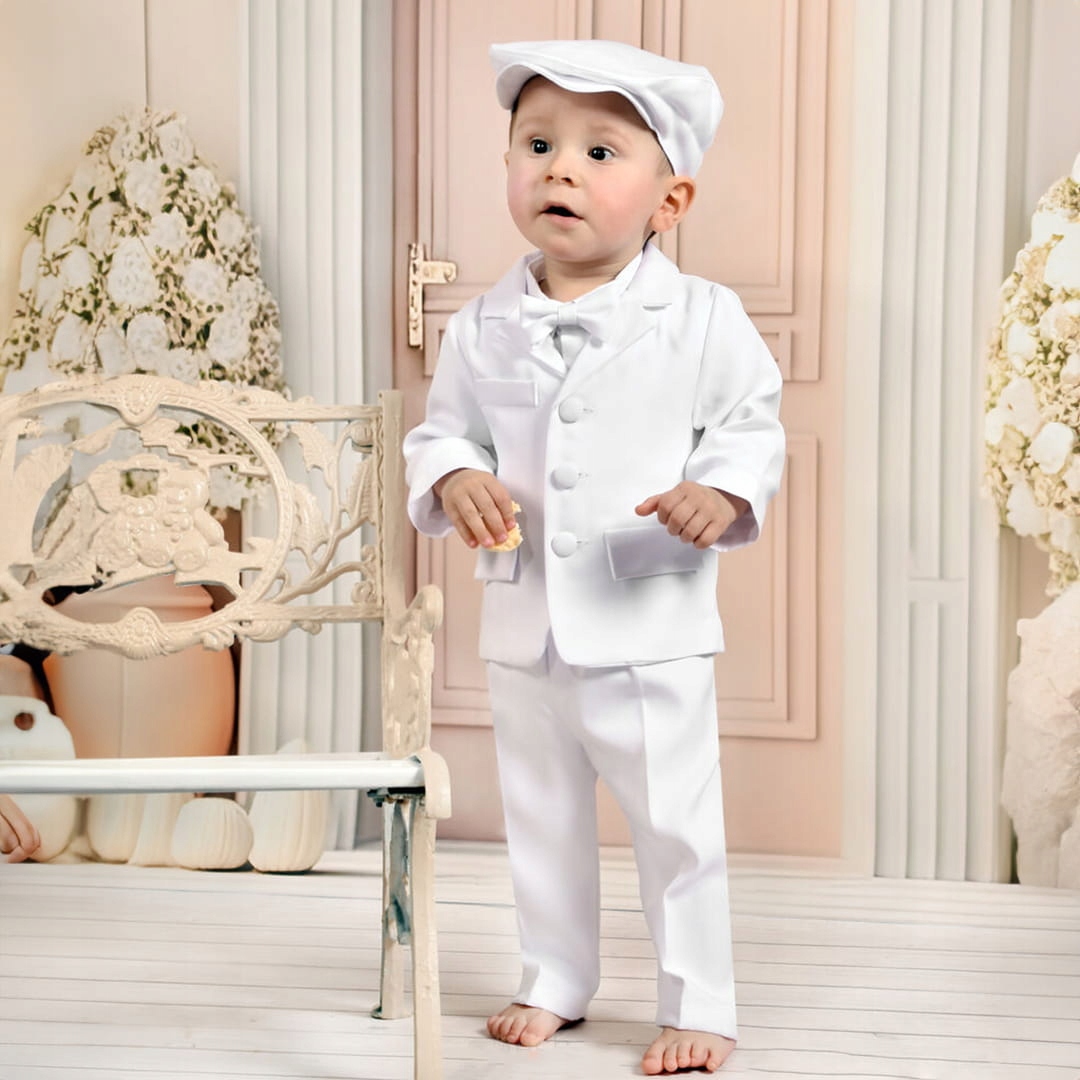 Garnitur Biały na chrzest Marka Inna marka