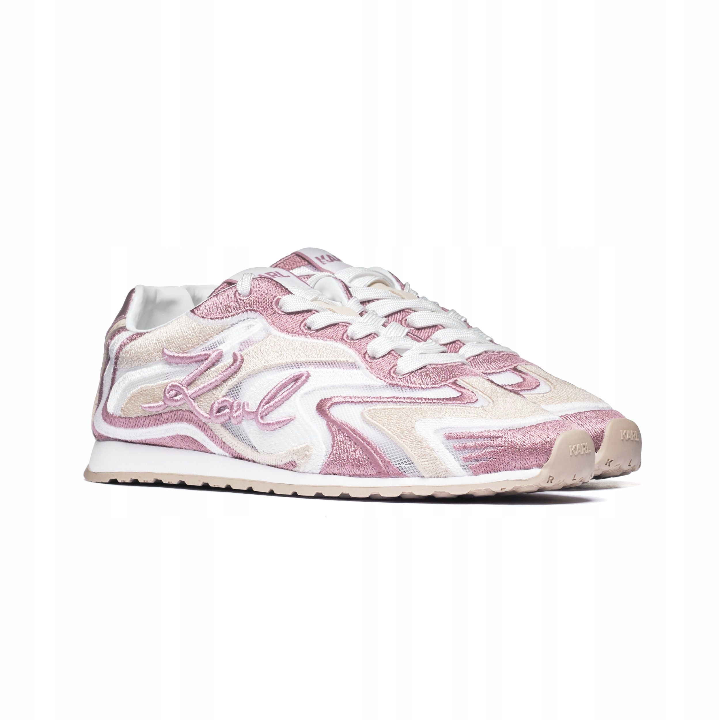 Tenisky Karl Lagerfeld Venus Mesh Mix Lo Lace KL65925-MPX Růžová 37 Da...