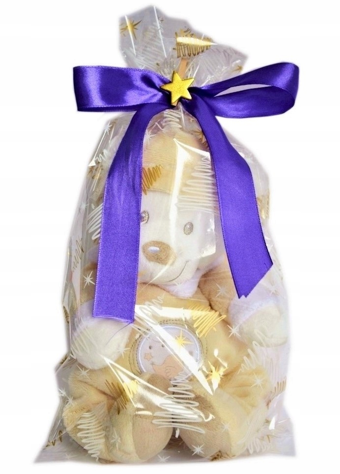 Woreczki foliowe na słodkości paczki świąteczne z upominkami 17x35 100 szt