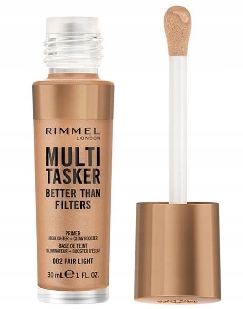 Multi Tasker Rimmel 002 Fair Light Primer Rozświetlacz Better Than Filters EAN (GTIN) 3616305400956