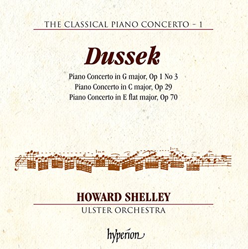 Dussek Piano Concerto vol 1 Shelley Hyperion