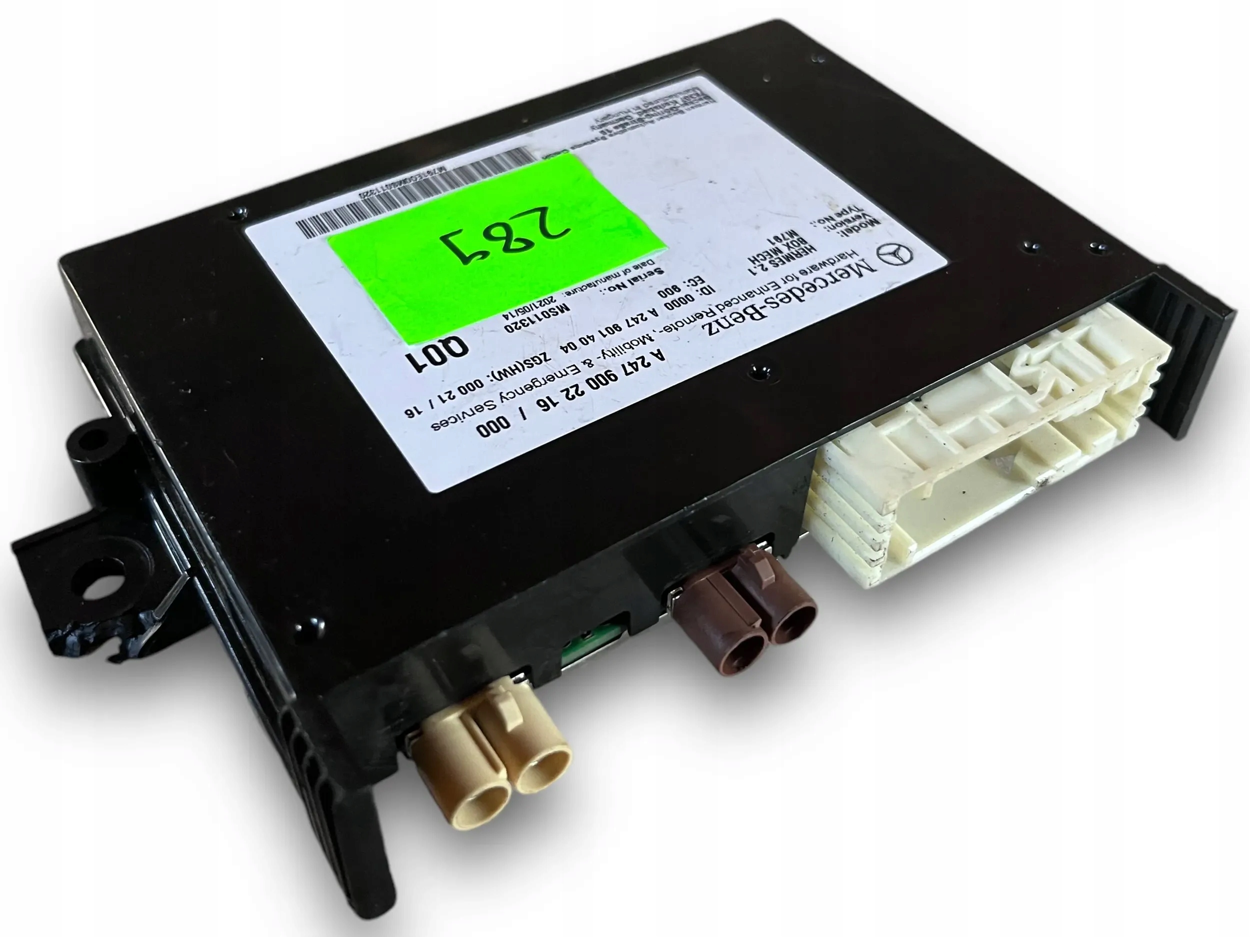 MERCEDES W247 control unit TELEMATIK 2479002216 @M